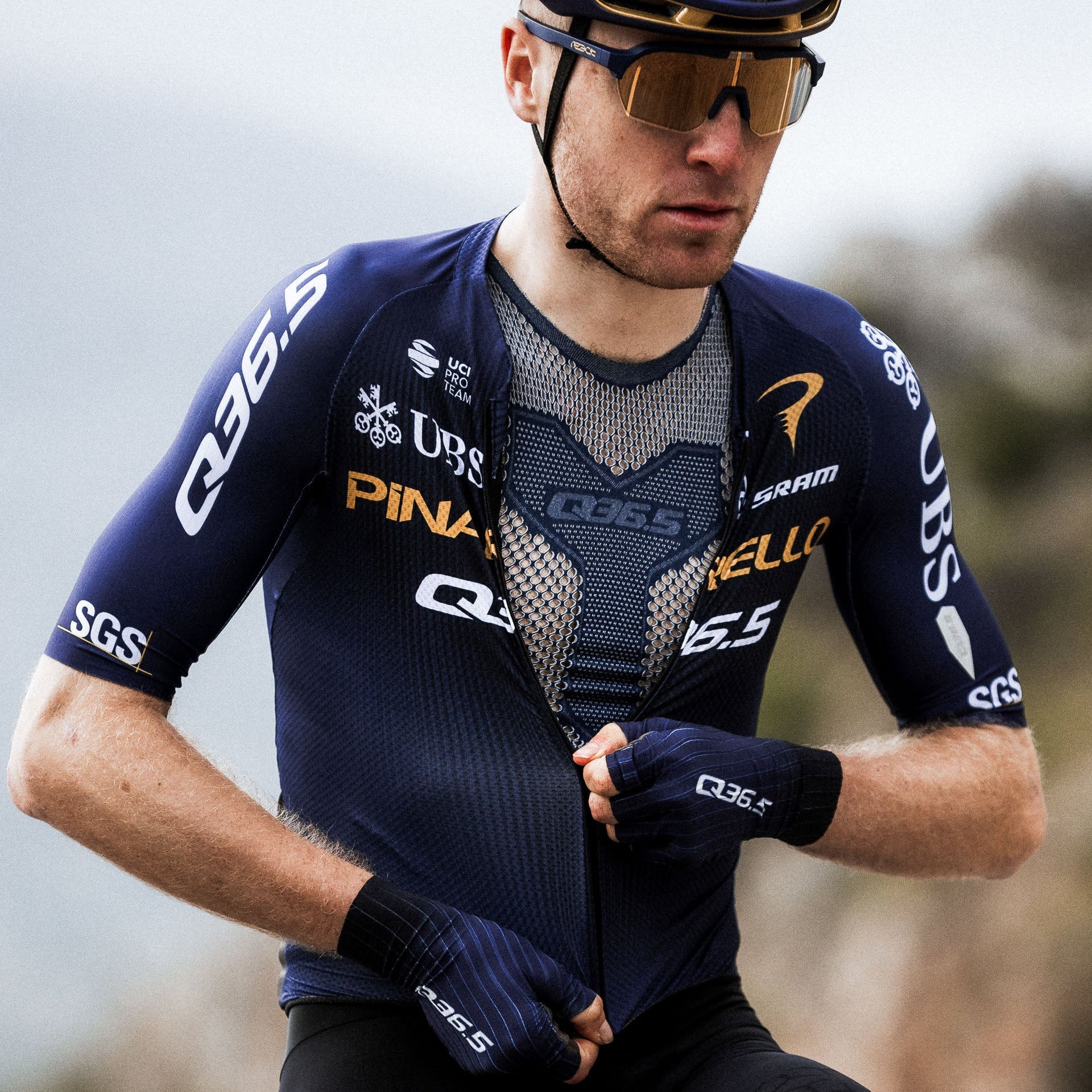 Pinarello-Q36.5 Pro Cycling Team 2026 Gregarius Clima Trikot