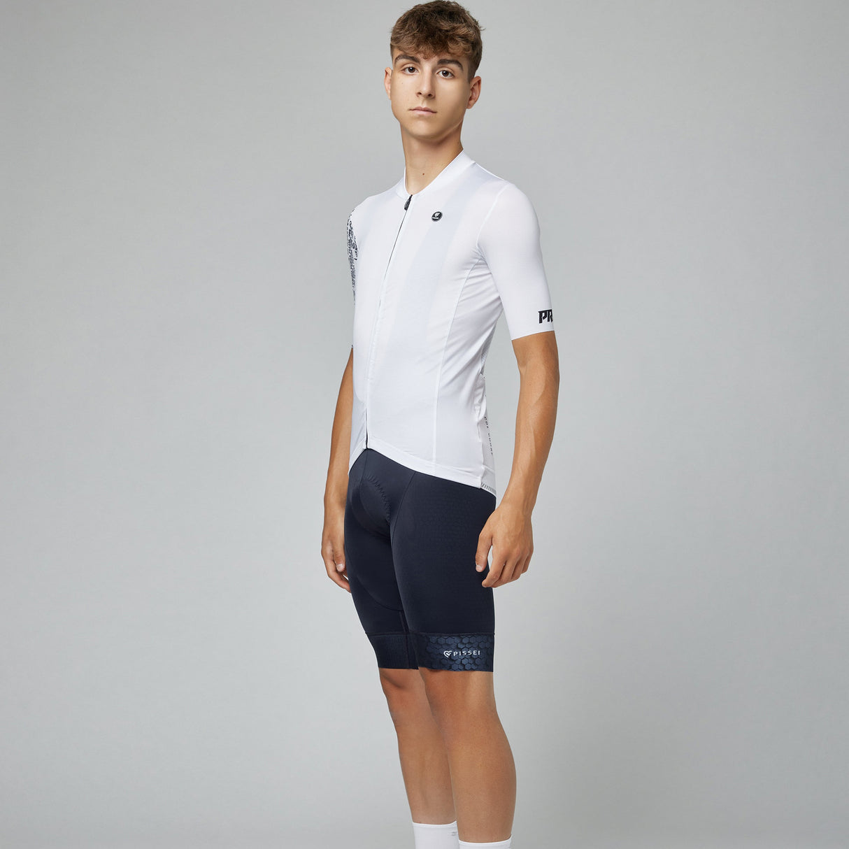Maglia Pissei Prime - Bianco nero Pissei