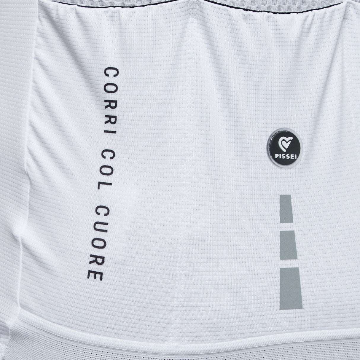 Maglia Pissei Prime - Bianco nero Pissei
