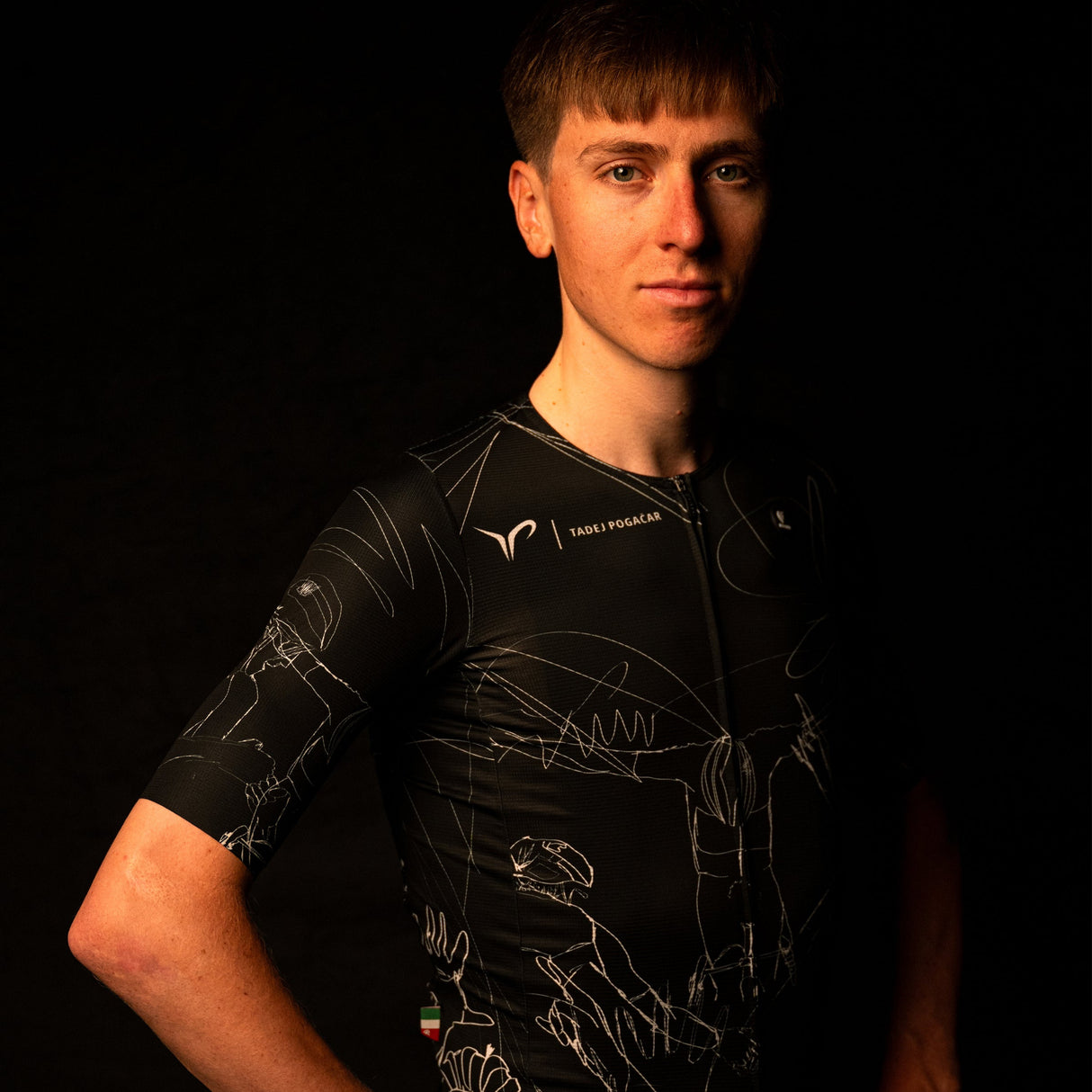 Maglia Pissei Prime Tadej Pogacar Celebrations - Nero Pissei