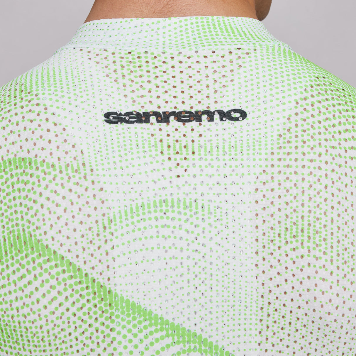 Jersey Pissei Sanremo - White green