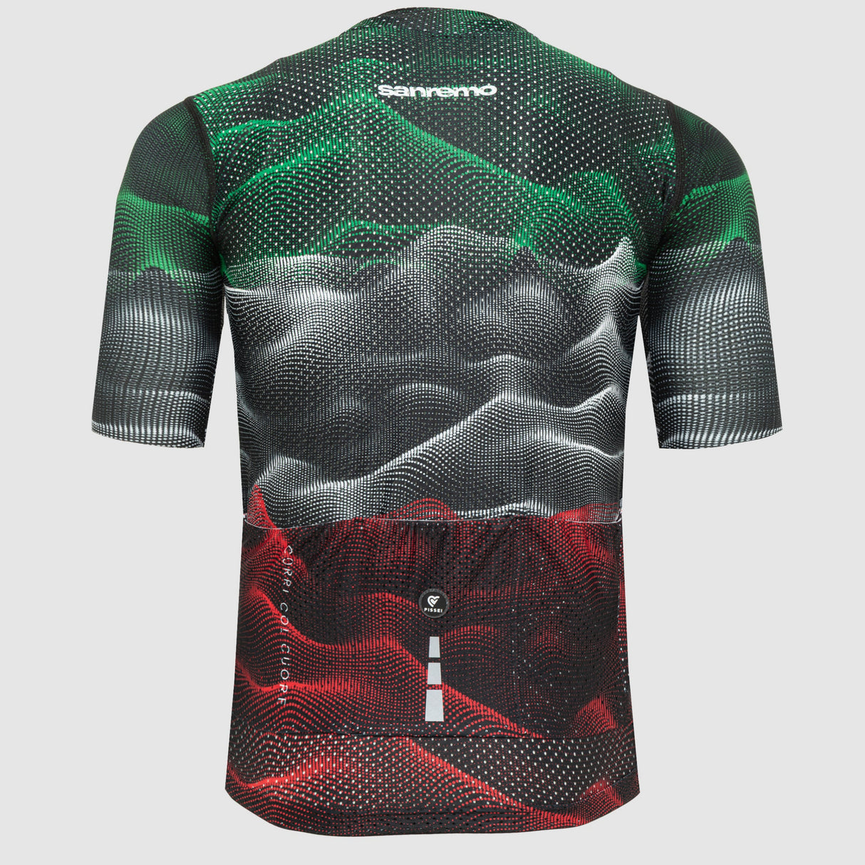 Maillot Pissei Sanremo - Italia negro