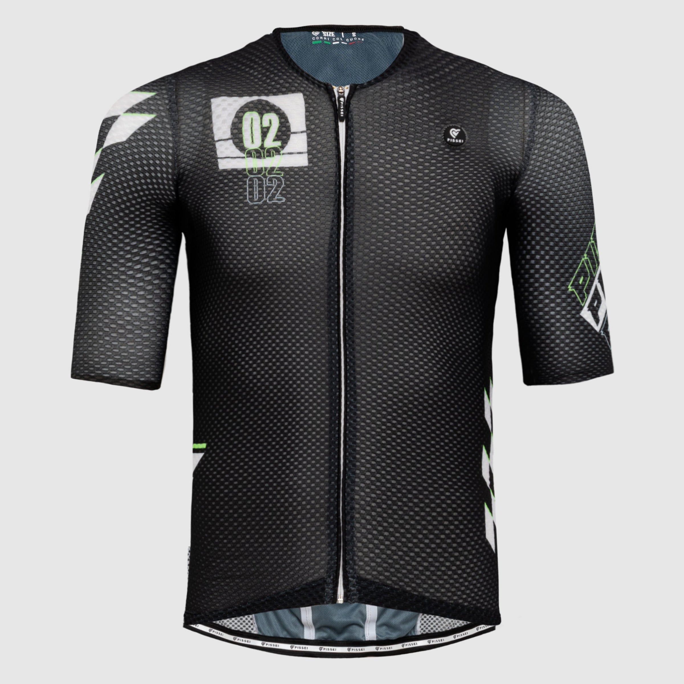Pissei Thunder Jersey - Black | All4cycling