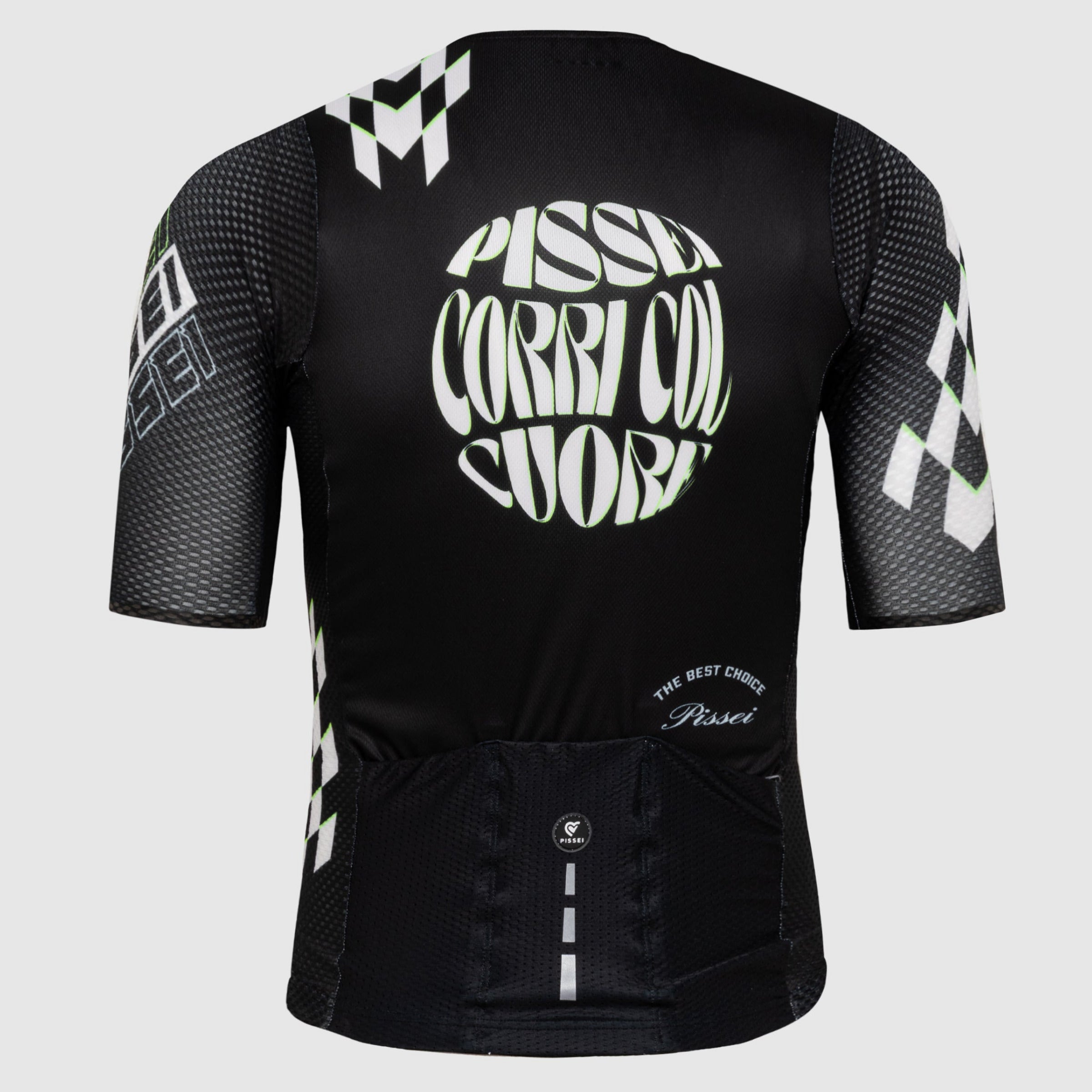 B*9様 Pissei TEMPO SURREAL CARTOON　Jersey Pissei Thunder Jersey - Black | All4cycling