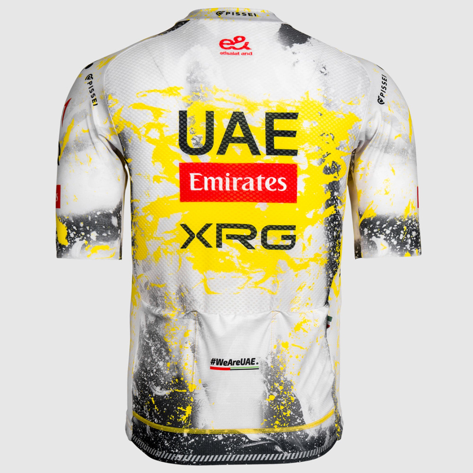 Maglia Pissei UAE Team Emirates 2025 Tour de France - Giallo Pissei