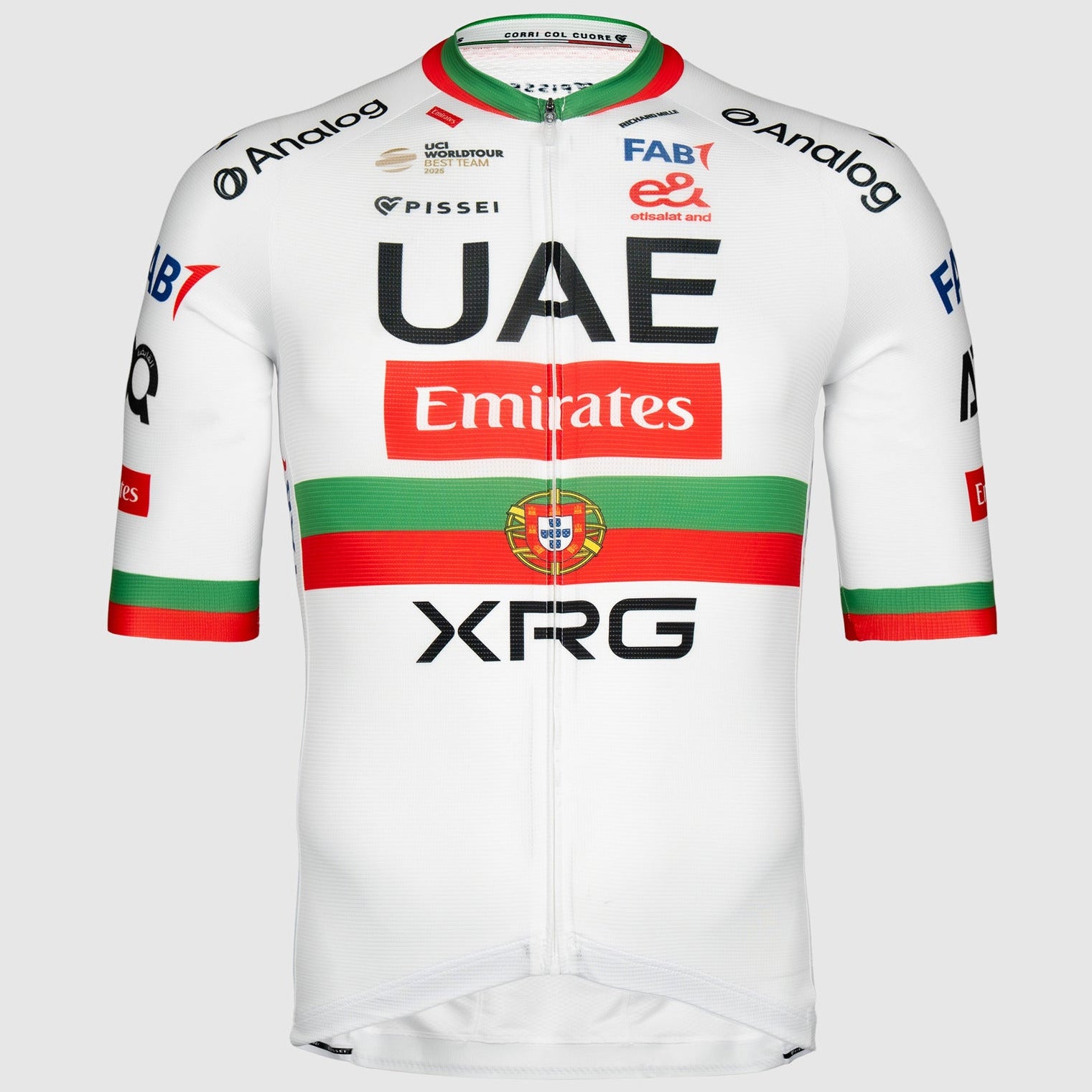 Maillot Pissei UAE Team Emirates - XRG 2026 - Champion du Portugal
