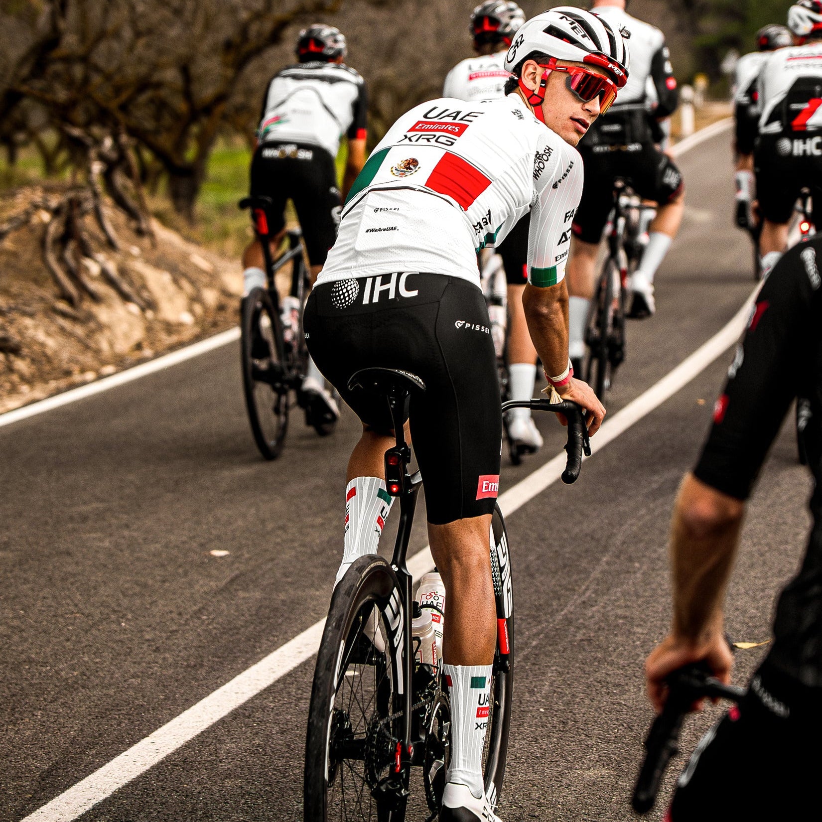 Maillot Pissei UAE Team Emirates - XRG 2026 - Champion du Mexique