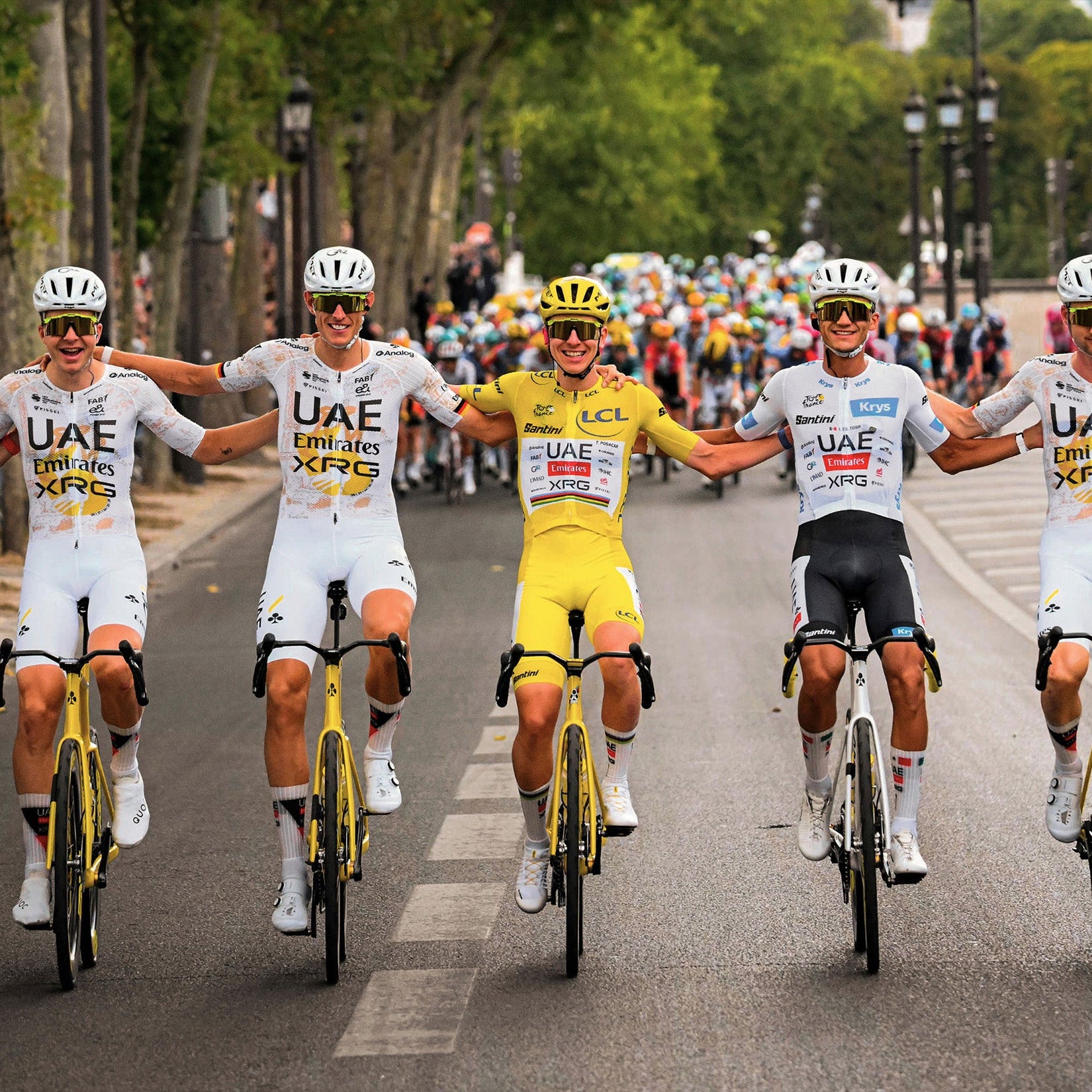 Maglia Pissei UAE Team Emirates - XRG 2026 Magistrale Superlight - TDF Celebration Pissei