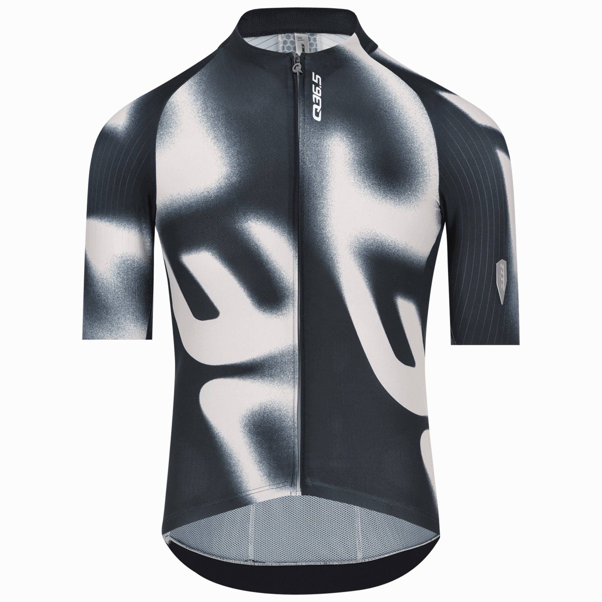 Q36.5 Gregarius Pro Big Logo jersey - Black | All4cycling
