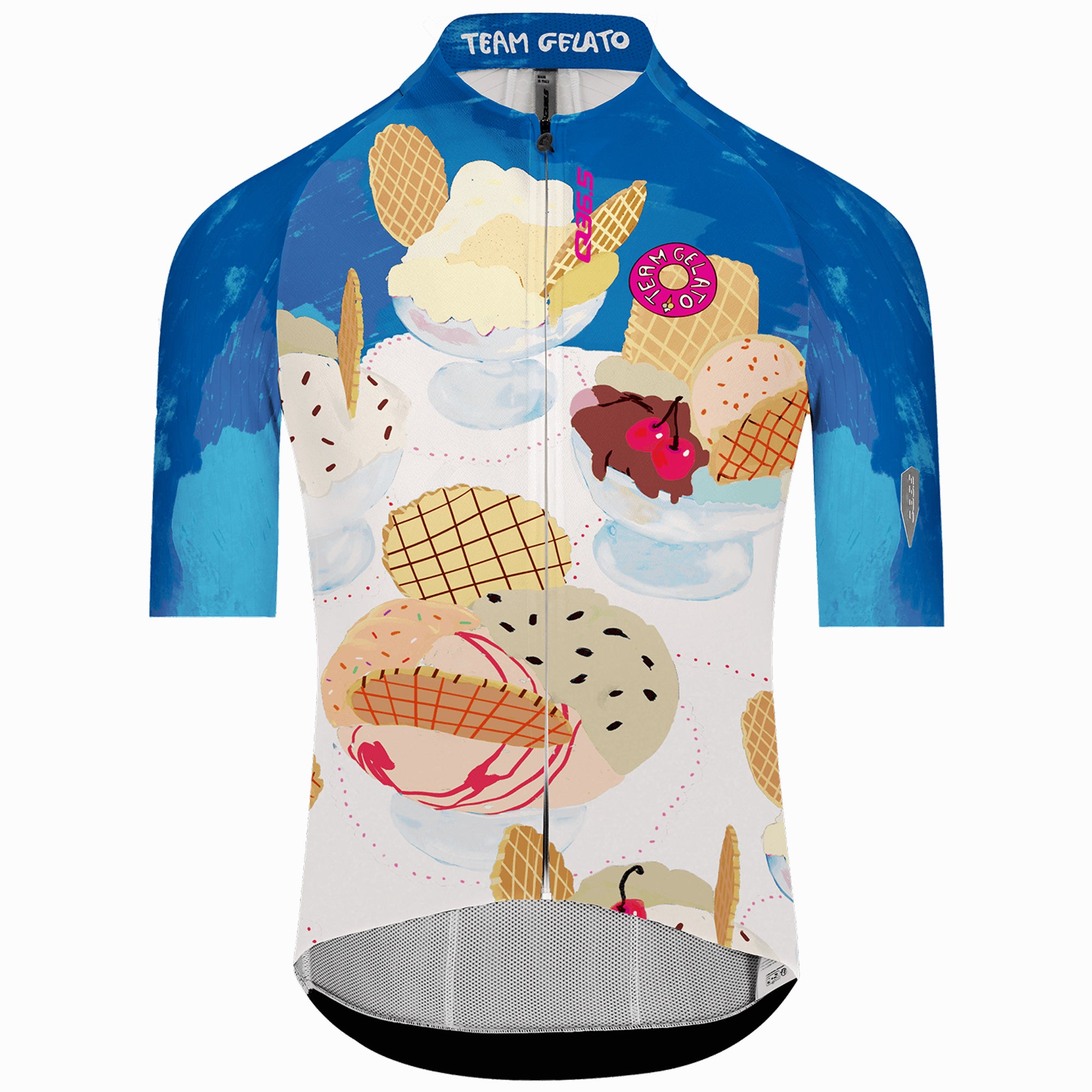 ますだQ36.5 Gregarius Pro 2026 サイクルジャージ Q36.5 Gregarius Pro Team Gelato jersey | All4cycling