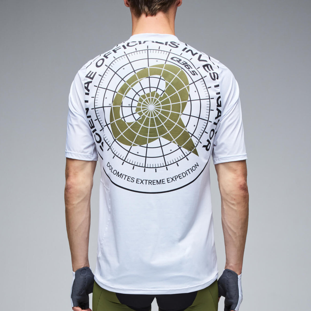 Q36.5 Tech-shirt Adventure Dolomites Extreme jersey - White