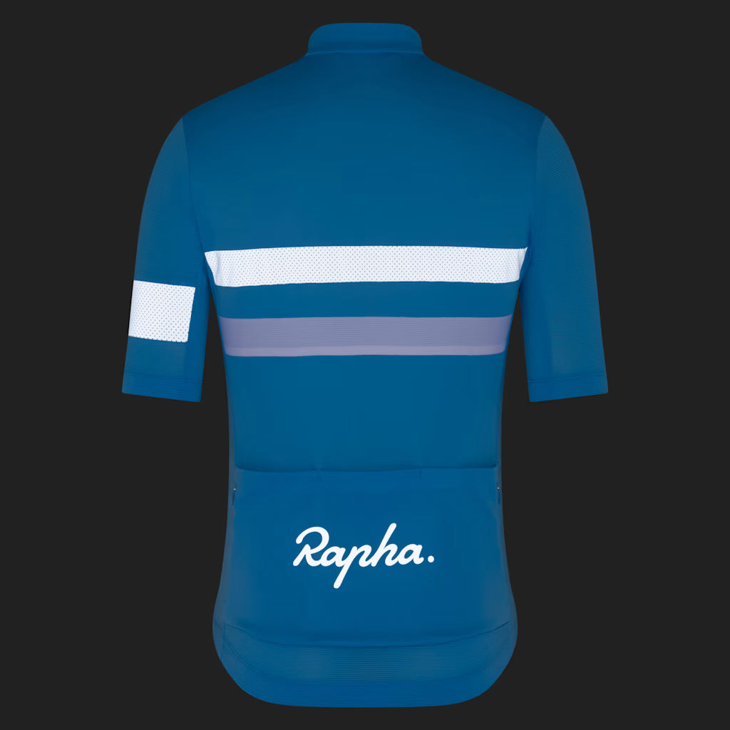Maglia Rapha Brevet Lightweight - Azzurro Rapha