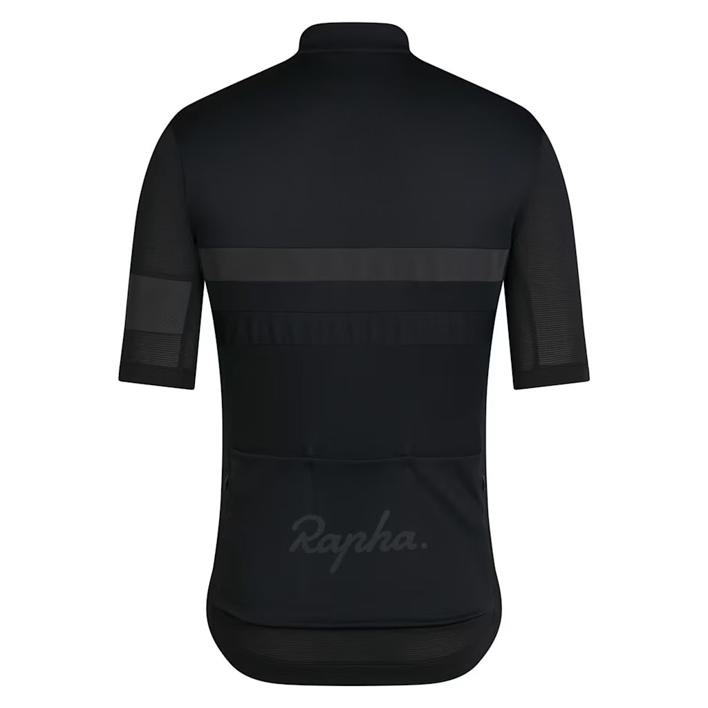 Maglia Rapha Brevet Lightweight - Nero Rapha