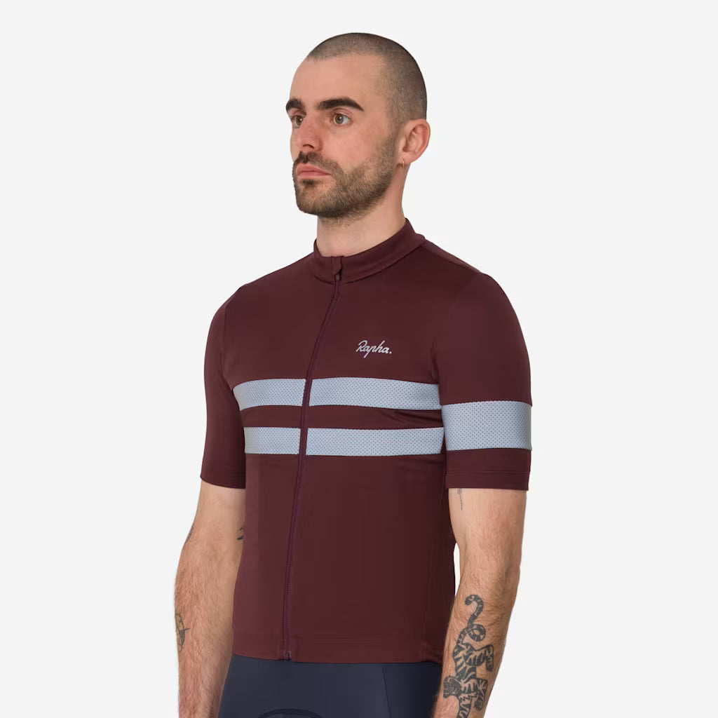 Maglia Rapha Brevet - Marrone Rapha