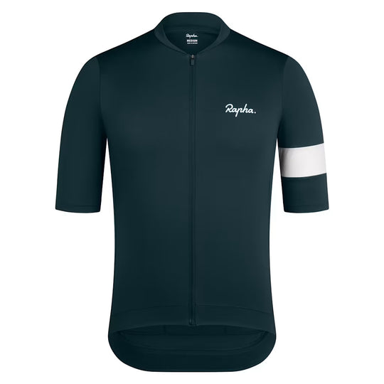 Maillot Rapha Core 2 - Verde blanco