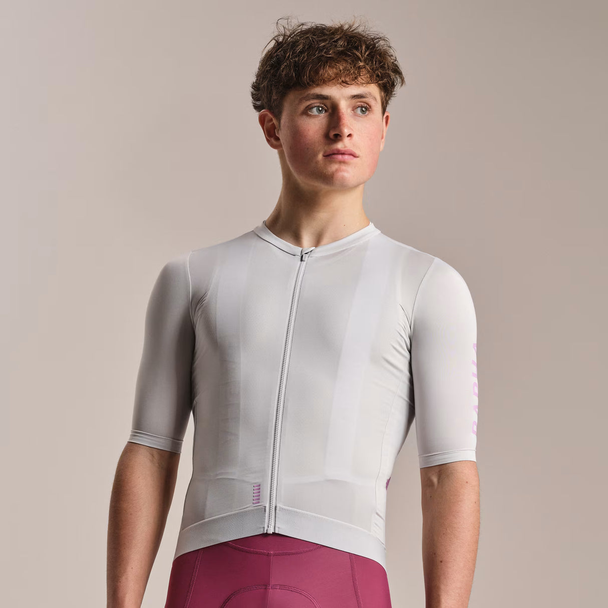 Maglia Rapha Pro Team Training 3 - Grigio chiaro Rapha