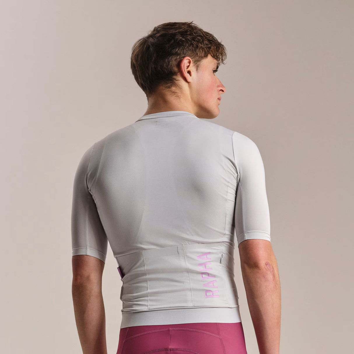 Maglia Rapha Pro Team Training 3 - Grigio chiaro Rapha