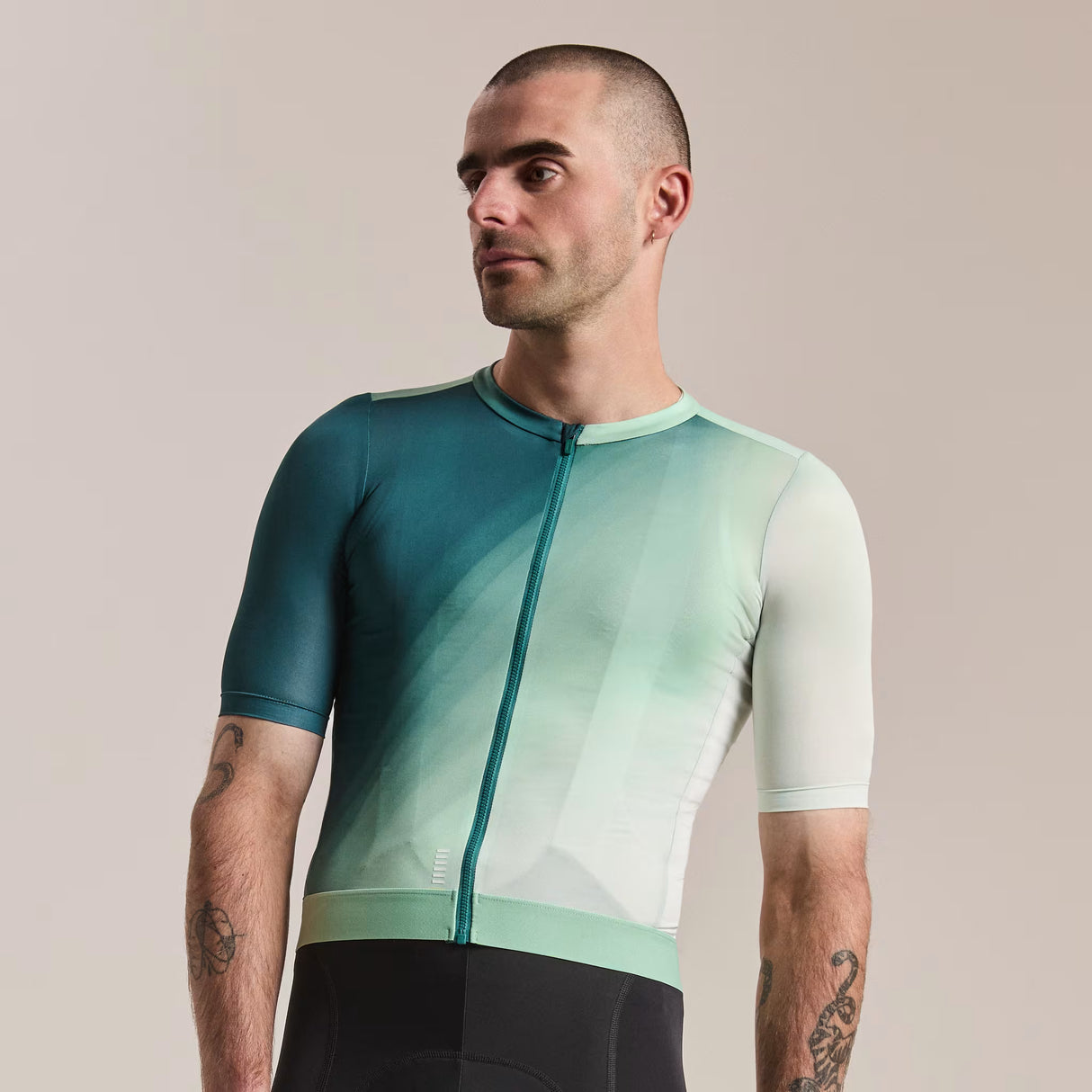 Rapha Pro Team Training 3 Surface Print Trikot - Grün