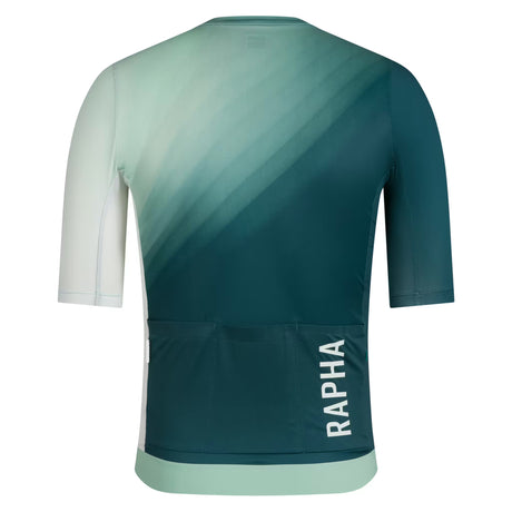 Maillot Rapha Pro Team Training 3 Surface Print - Vert