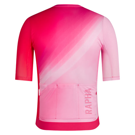 Maglia Rapha Pro Team Training 3 Surface Print - Rosa Rapha