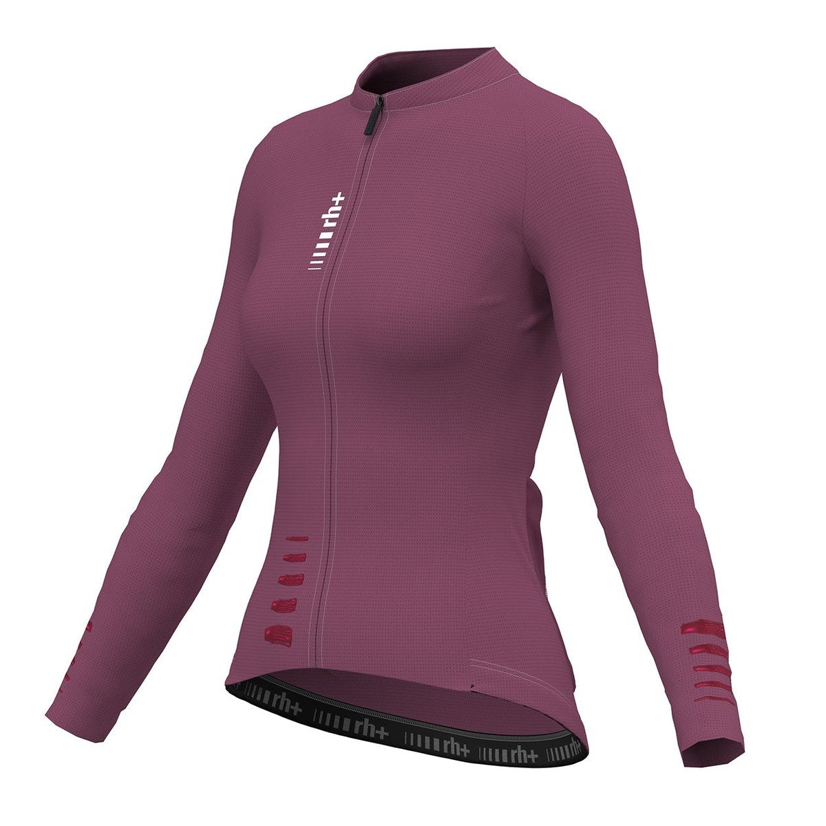 Maillot mujer manga larga Rh+ Aries - Bordeaux