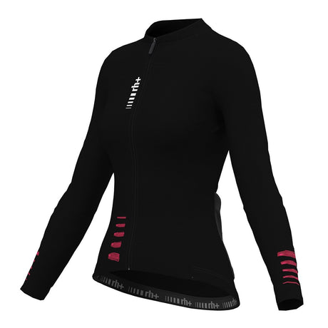 Maglia donna maniche lunghe Rh+ Aries - Nero