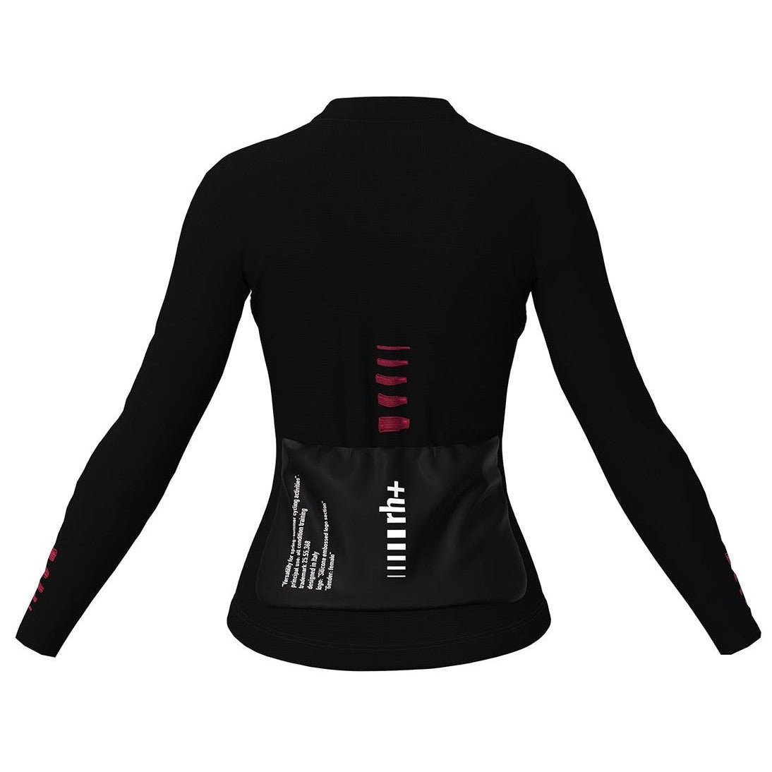 Maillot mujer de manga larga Rh+ Aries - Negro