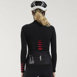 Maillot mujer de manga larga Rh+ Aries - Negro