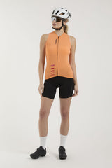 Maglia Rh+ Aries W Senza Maniche - Arancione Zerorh
