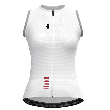 Maillot Rh+ Aries W Sans Manches - Blanc Zerorh