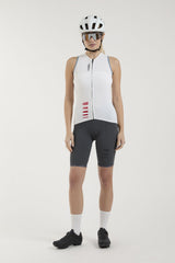 Maillot Rh+ Aries W Sin Mangas - Blanco Zerorh