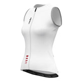 Maillot Rh+ Aries W Sin Mangas - Blanco Zerorh