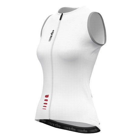 Maillot Rh+ Aries W Sans Manches - Blanc Zerorh