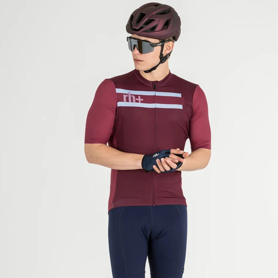 Maglia Rh+ Pacer - Bordeaux Zerorh