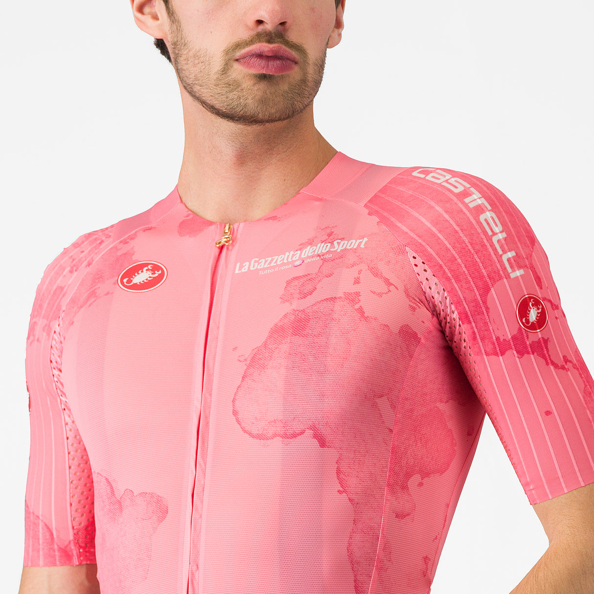 Maglia Rosa Giro d'Italia 2025 Race 8S Castelli