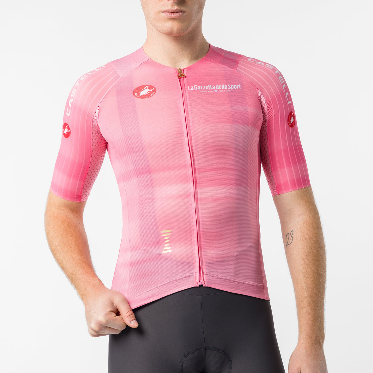 Maglia Rosa Giro d'Italia 2026 Race 8S Castelli
