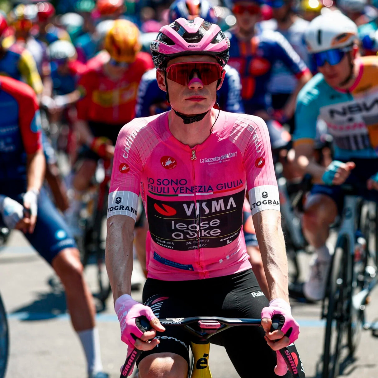 Jersey Pink Giro d'Italia 2026 Race 8S - Jonas Vingegaard