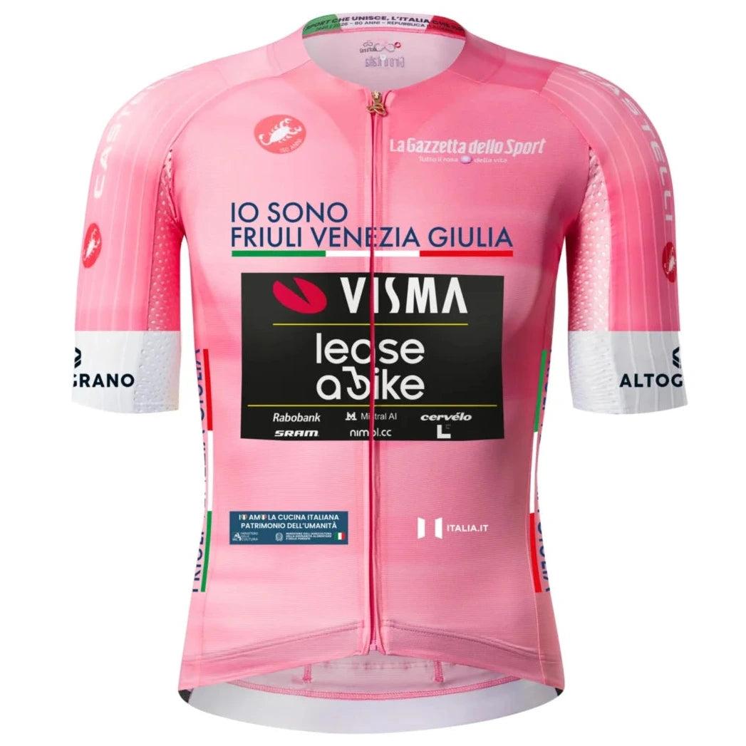 Maglia Rosa Giro d'Italia 2026 Race 8S - Jonas Vingegaard