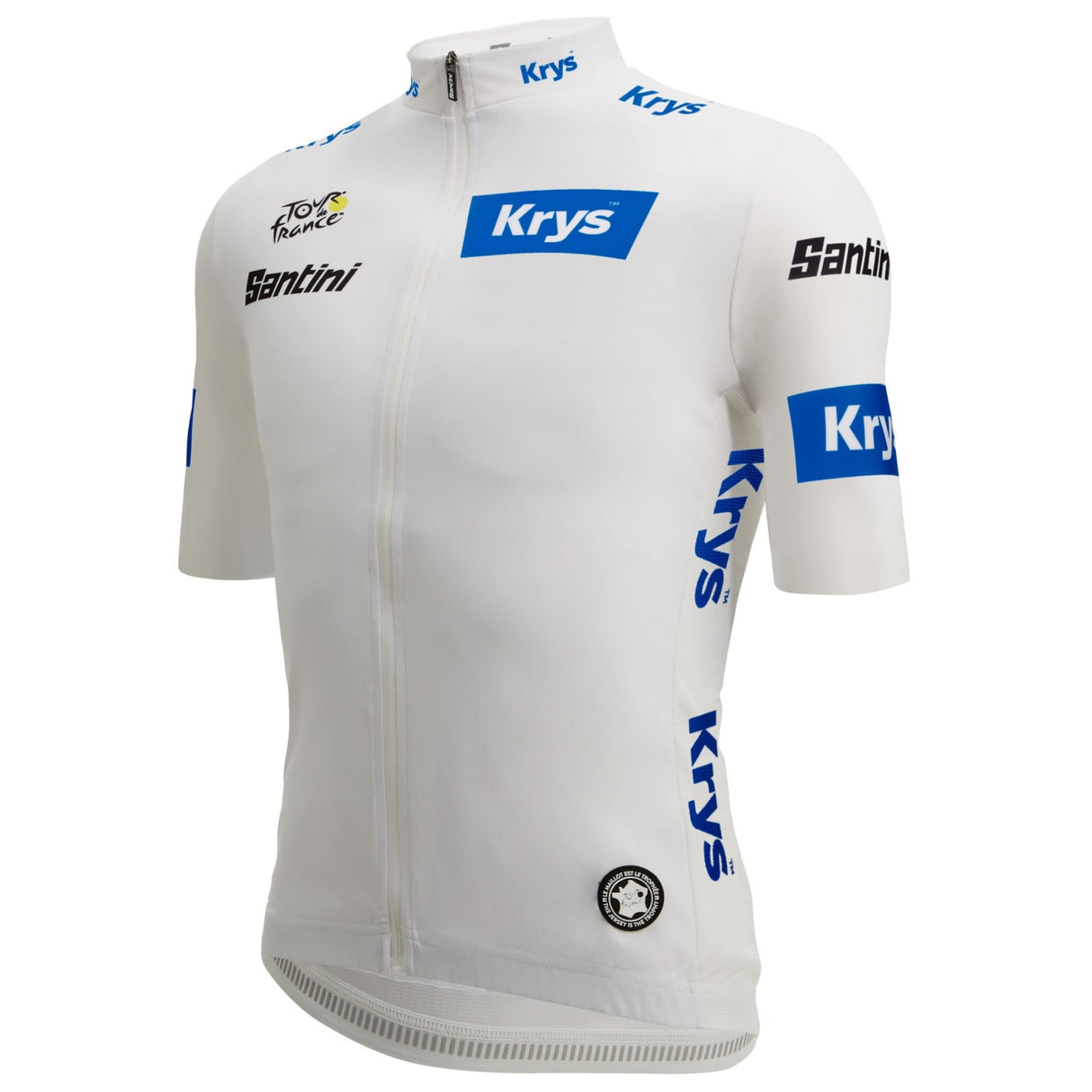 Maglia Santini Bianca Tour de France 2025 Fan Line Santini