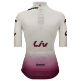 Maglia Santini Bianca donna Tour de France 2025 Fan Line Santini