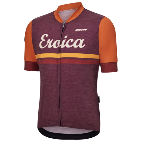 Maillot Santini Eroica Iris - Bordeaux