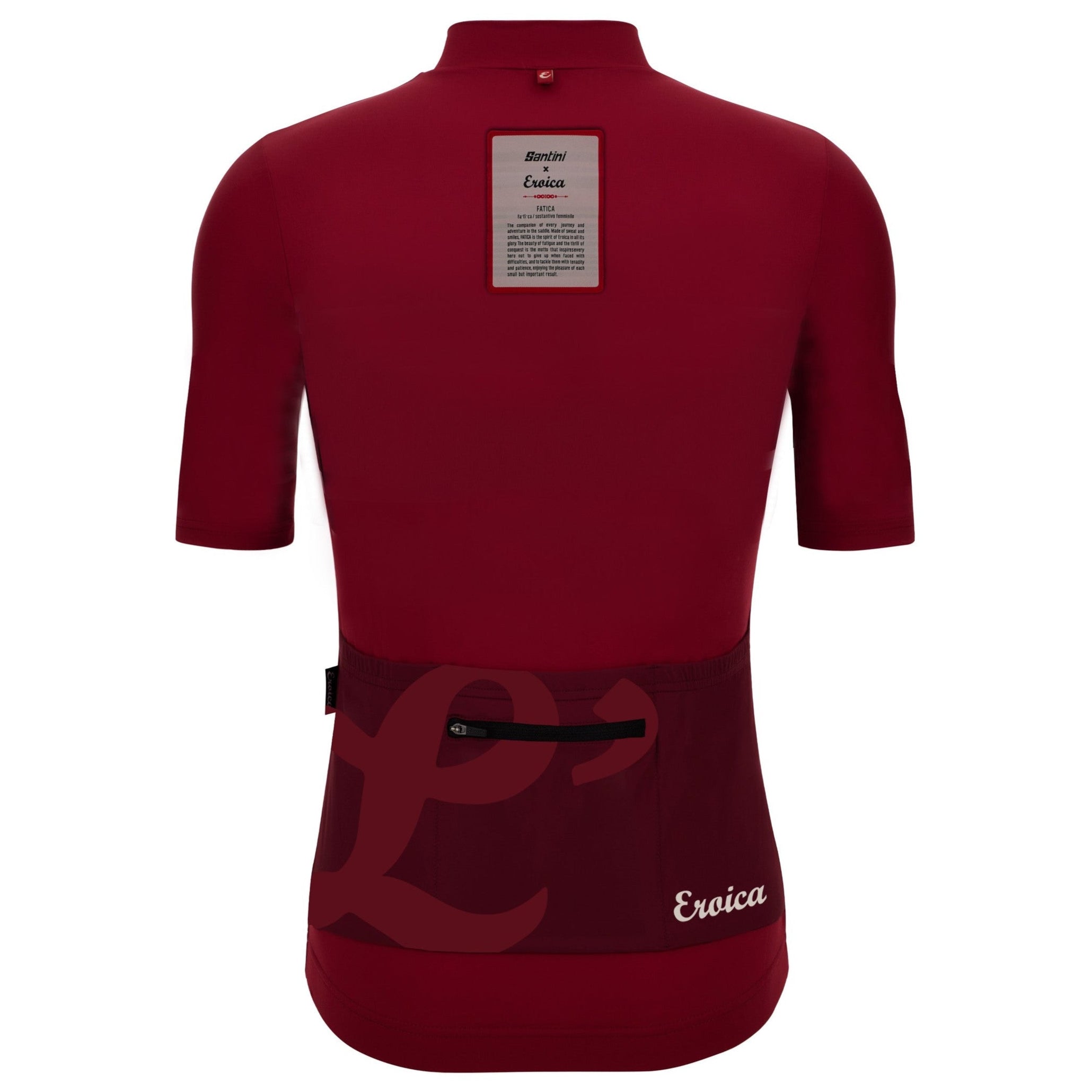 Maglia Santini Eroica L' - Bordeaux Santini