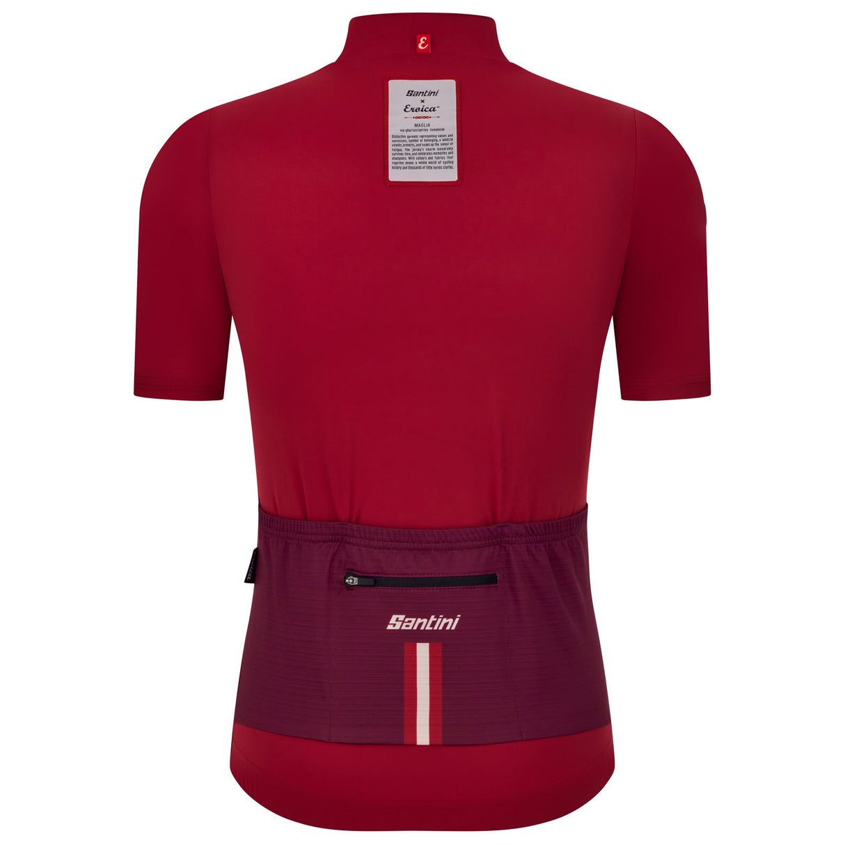 Maillot Santini Eroica Orcia - Bordeaux