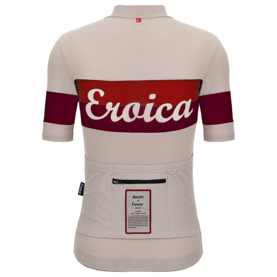 Maglia Santini Eroica Quiete - Beige Santini