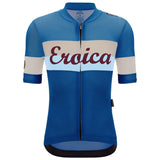 Maglia Santini Eroica Quiete - Blu Santini