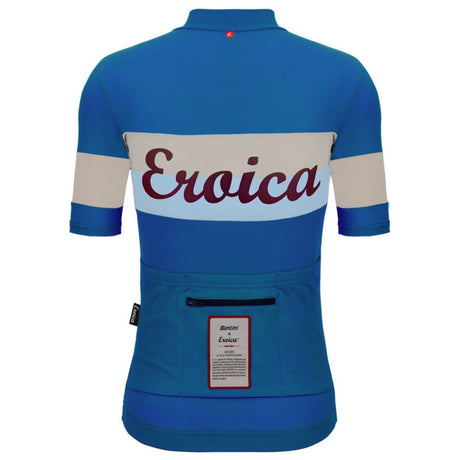 Maglia Santini Eroica Quiete - Blu Santini