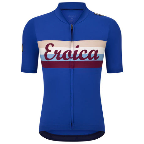 Maglia Santini Eroica Timo - Blu Santini