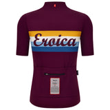 Maillot Santini Eroica Timo - Bordeaux