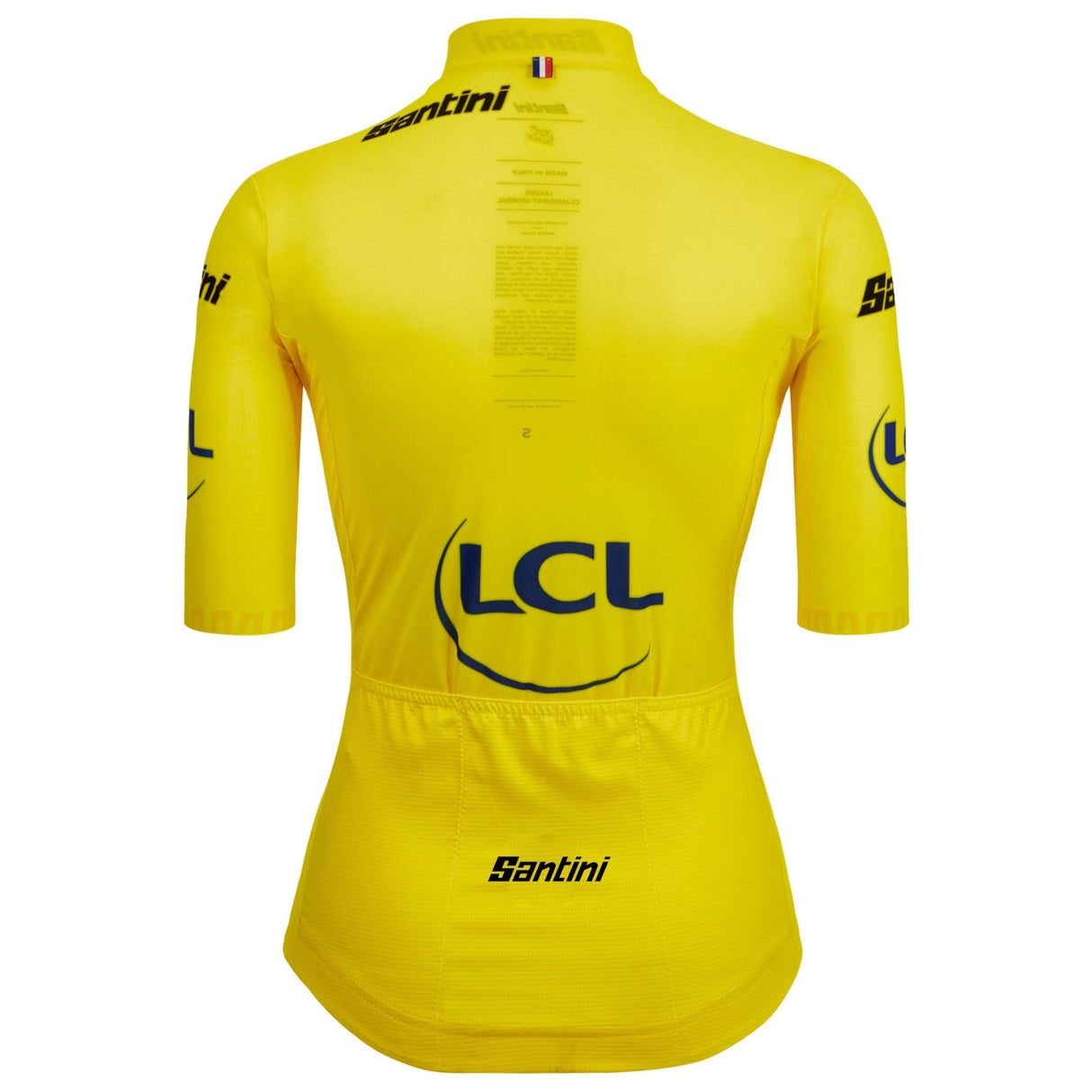 Maglia Santini Gialla donna Tour de France 2025 Fan Line Santini