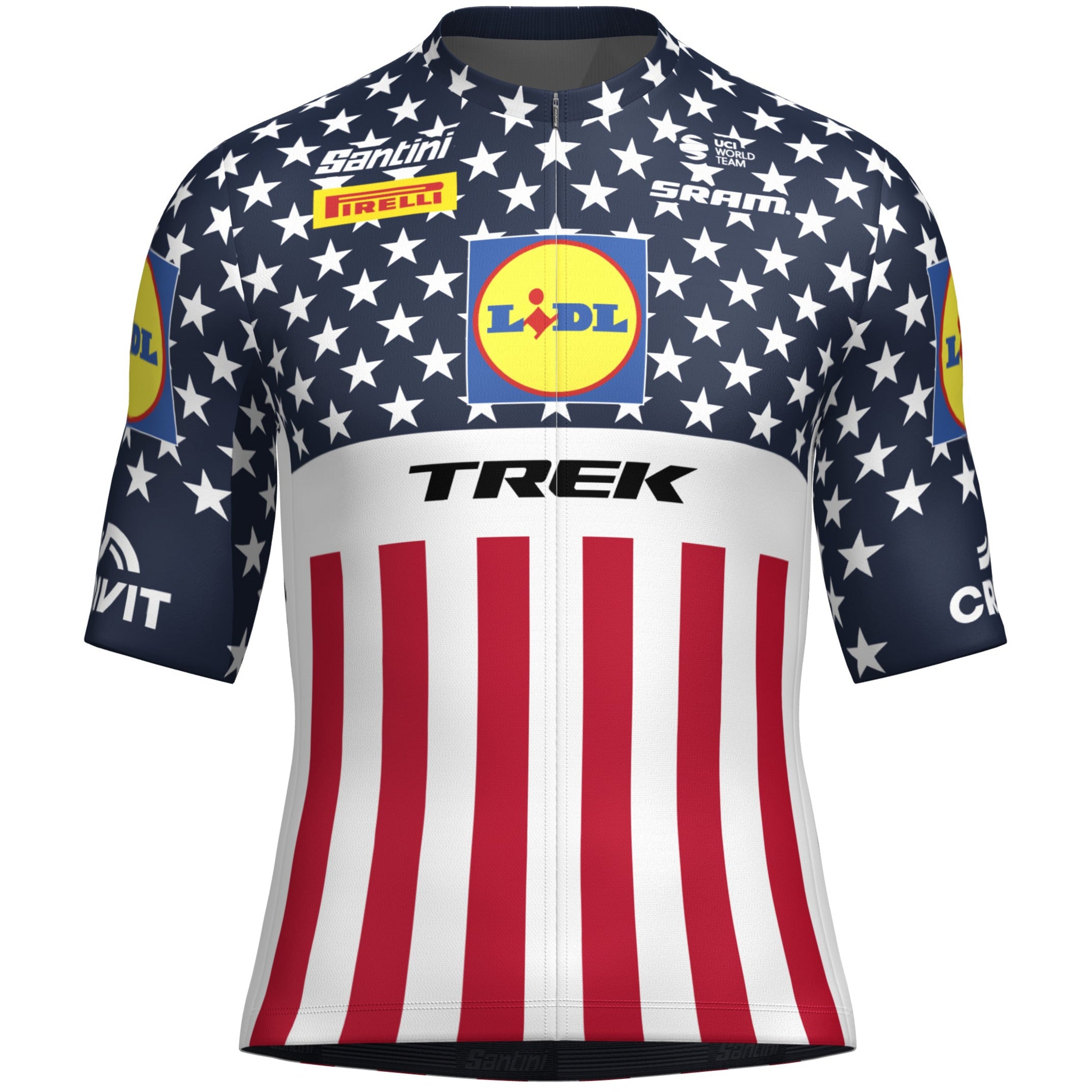 Maglia Santini Lidl Trek 2025 - Campione USA Santini
